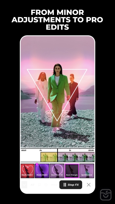 تصاویر VOCHI Video Effects Editor