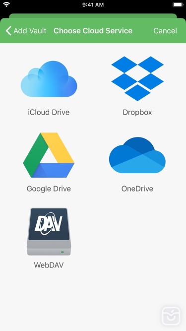 تصاویر Cryptomator