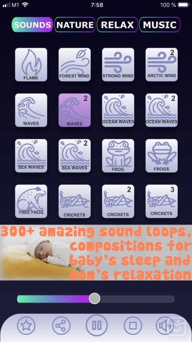تصاویر Calm Baby Sleep Sounds - صداهای آرامش بخش خواب کودکان
