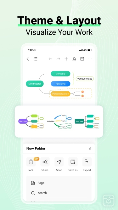 تصاویر EdrawMind: AI Mind Map, Notes ++