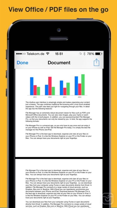 تصاویر File Manager App