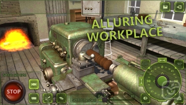 تصاویر Lathe Machine 3D