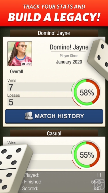 تصاویر Domino! - Multiplayer Dominoes
