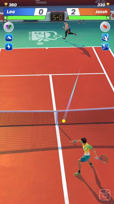 تصاویر Tennis Clash：Multiplayer Games