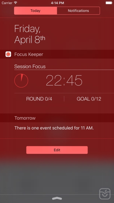 app focus keeper