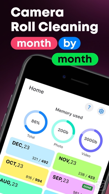 تصاویر Swipe Guru: cleaner for iphone ++