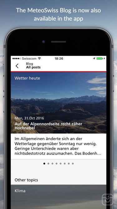 تصاویر MeteoSwiss