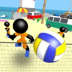 لوگو Stickman Beach Volleyball