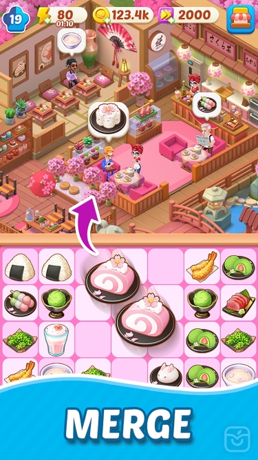 تصاویر Merge Cooking:Theme Restaurant ++
