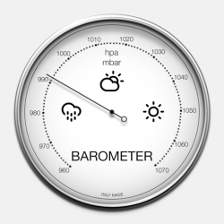 لوگو Barometer-Atmospheric pressure