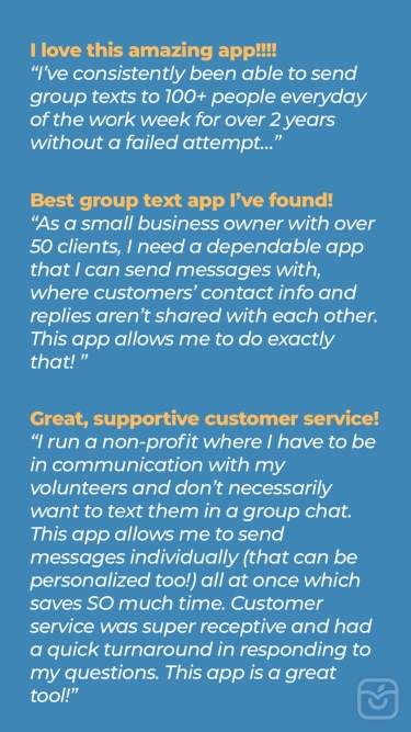 تصاویر Group Text | Mass Text message