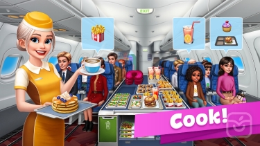 تصاویر Airplane Chefs - Cooking Game ++