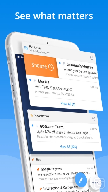 تصاویر Spark Mail ++ | آنلاک‌شده