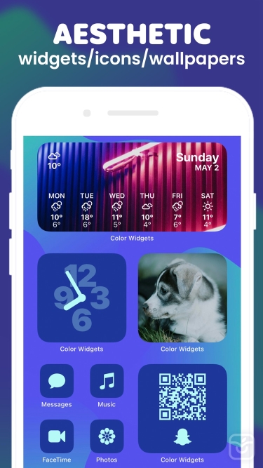 تصاویر Color Widgets