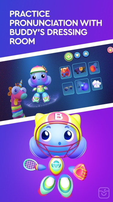 تصاویر Buddy.ai: Early Learning Games