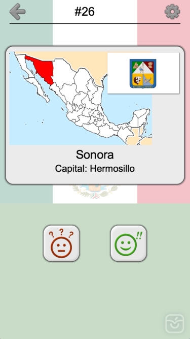 تصاویر Mexican States - Quiz about Mexico
