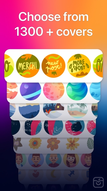 تصاویر Highlight covers for IG story