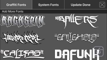 تصاویر Graffwriter by Graffiti Fonts®