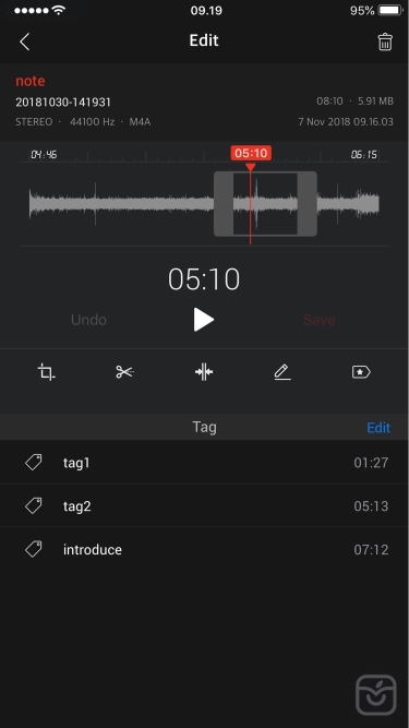 تصاویر AVR X PRO - Voice Recorder ++