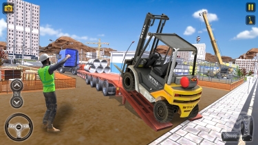 تصاویر Construction Excavator Game 3d