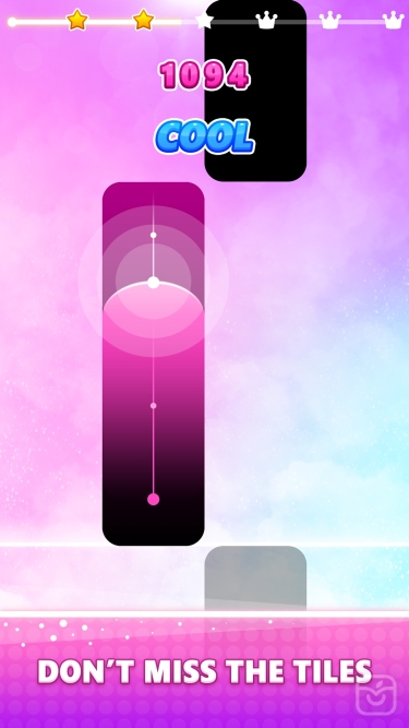 Magic Pink Tiles 3: Piano Game by Richard Liu