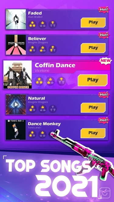 دانلود بازی Beat Shooter:Rhythm shooting برای آیفون | آی اپس - اپ استور ...