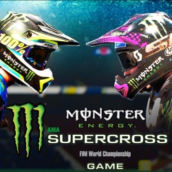 لوگو Monster Energy Supercross Game