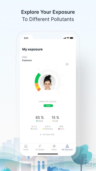 تصاویر Air Quality App - BreezoMeter