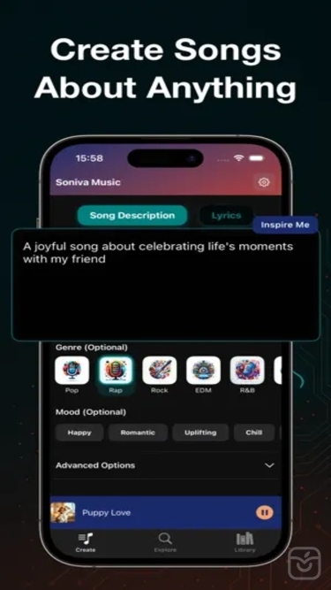 تصاویر AI Song Maker - Soniva Music++
