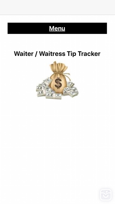 تصاویر Waiter's Tip Tracker