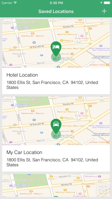 تصاویر Simple Location Tracker - Track and Find Car Parking with GPS Map Navigation
