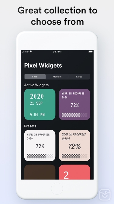 تصاویر Pixel Widgets