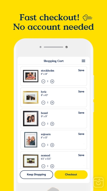 تصاویر Keepsake: Frame Your Photos