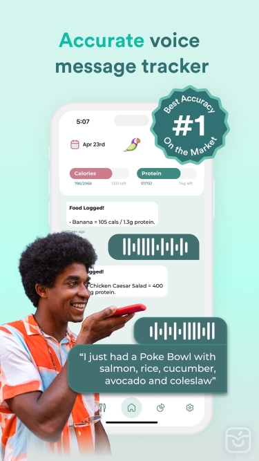 تصاویر AI Calorie Counter: ParrotPal