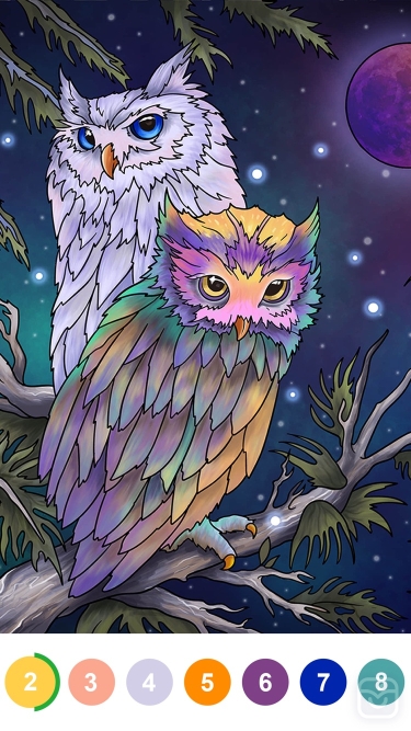 تصاویر Paint by Number Coloring Games