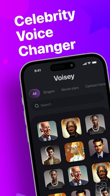 تصاویر Voisey Celebrity Voice Changer ++