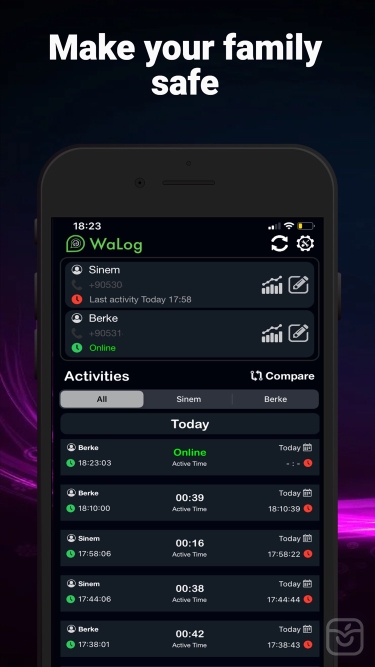تصاویر WaLog - Online Tracker