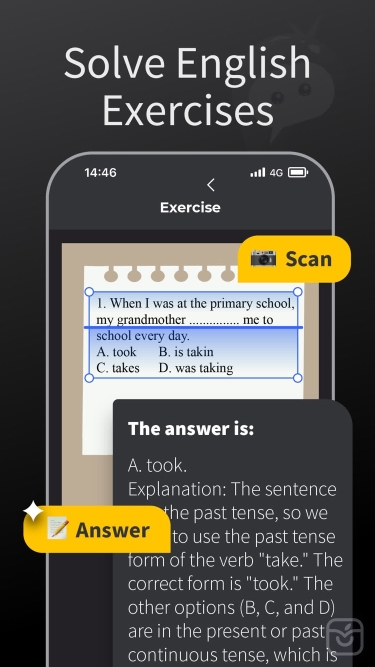 تصاویر Ask English AI Homework Helper ++