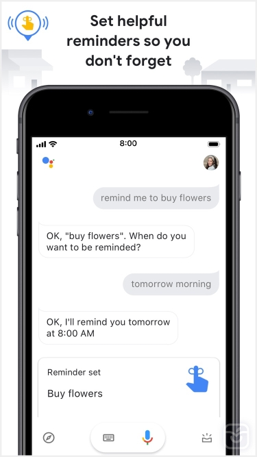 تصاویر Google Assistant