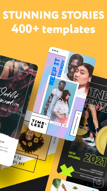 تصاویر Instorio: insta story maker