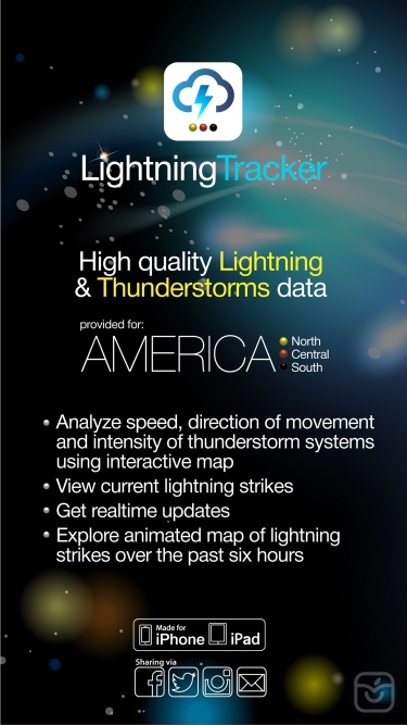 تصاویر Lightning Tracker