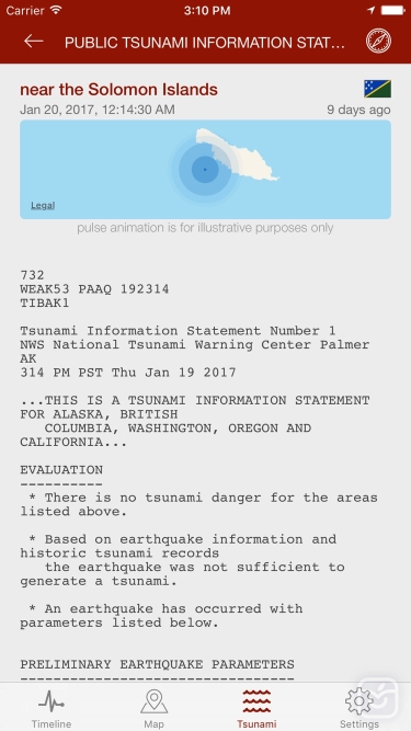 تصاویر Earthquake - alerts and map ++