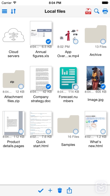 تصاویر Save2PDF for iPhone