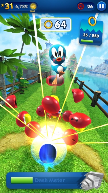 تصاویر Sonic Dash+ | Arcade