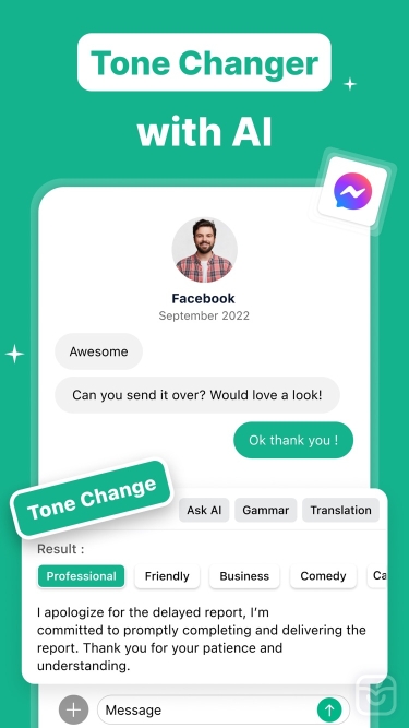 تصاویر TypeAI - AI Chatbot & Keyboard ++