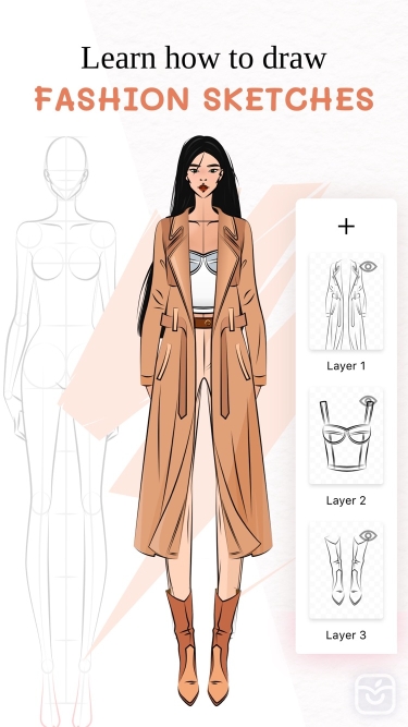 تصاویر Fashion Illustration: Design ++