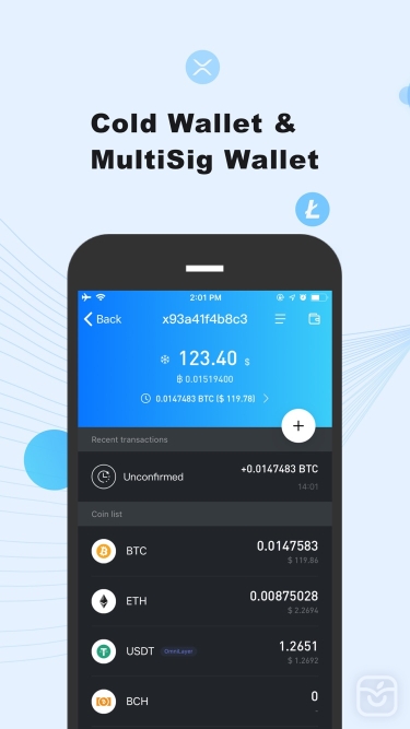 تصاویر Ownbit - Blockchain Wallet