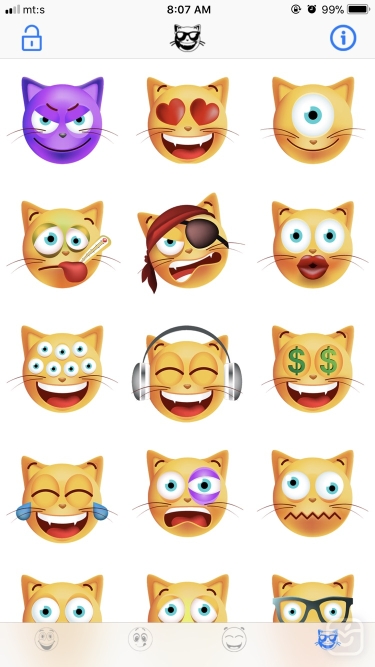 تصاویر Animated Emojis for Message
