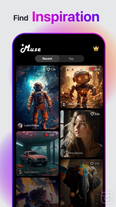تصاویر AI Art Generator - Nero Muse ++