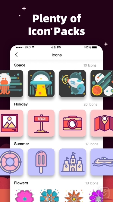تصاویر MyICON Changer – Icon Themer